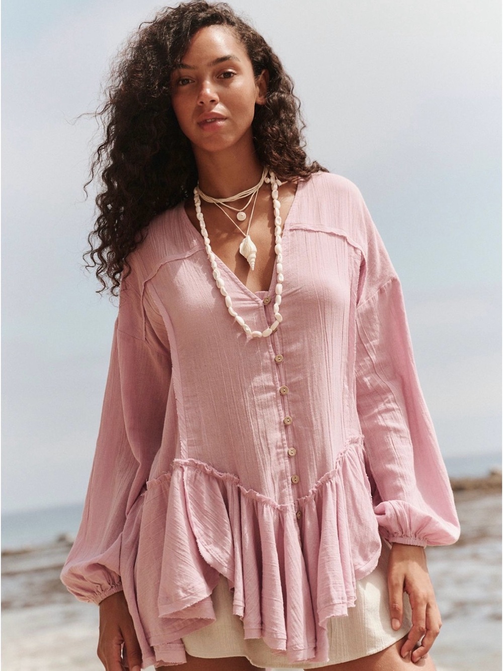 Free People Slice of Heaven Tunic